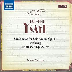 Foto van Six sonatas for violin solo, op. 27 (including unf - cd (0747313421473)