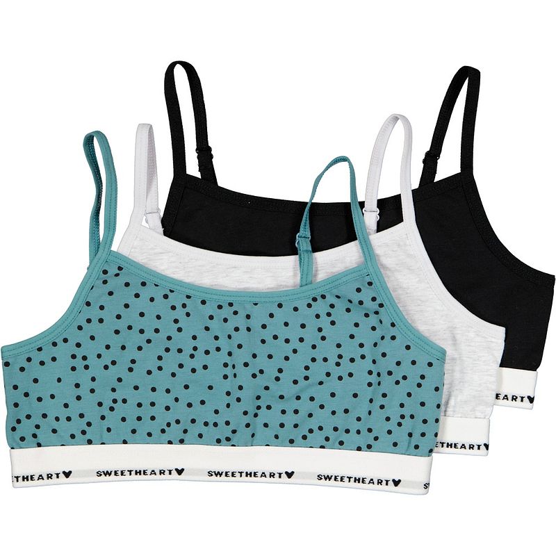 Foto van Tiener meisjes croptop 3-pack