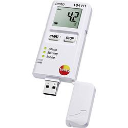 Foto van Testo 184 h1 multidatalogger te meten grootheid temperatuur, vochtigheid -20 tot +70 °c 0 tot 100 % hrel