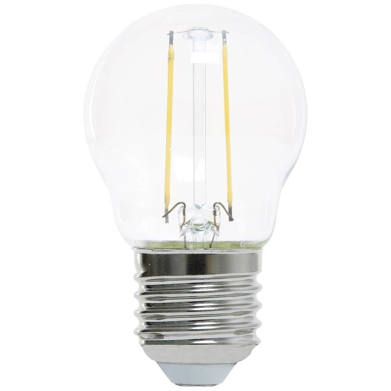 Foto van Lightme lm85273 led-lamp energielabel e (a - g) e27 peer 2.2 w = 25 w warmwit (ø x h) 45 mm x 77 mm 1 stuk(s)