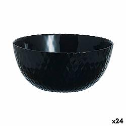 Foto van Kom luminarc pampille zwart glas (13 cm) (24 stuks)