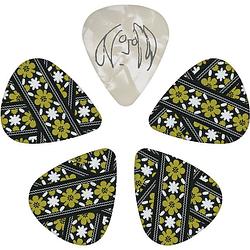 Foto van D'saddario john lennon rooftop guitar picks gitaar plectrums medium 10-pack