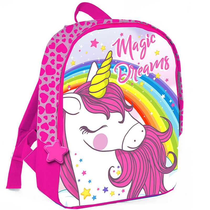 Foto van Unicorn peuterrugzak magic dreams - 27 x 21 x 7 cm - polyester