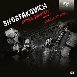 Foto van Shostakovich: string quartets vol. 1 - cd (5028421964188)