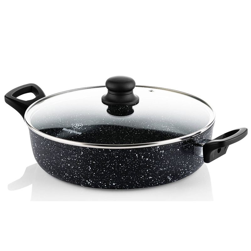 Foto van Westinghouse hapjespan 28 cm black marble