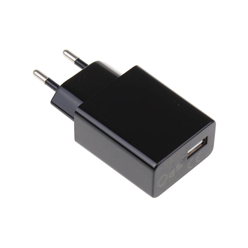 Foto van Erard oplader usb 5v 1a zwart 728201