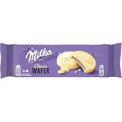 Foto van Milka choco wafer koek met witte chocolade 6 stuks 180g bij jumbo