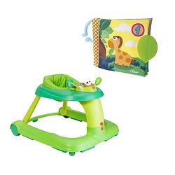Foto van Chicco bundel - 123 loopstoel groen & babyboekje junior