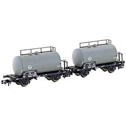 Foto van Hobbytrain h24801 n 2-delige set lichte ketelwagens eva van de db