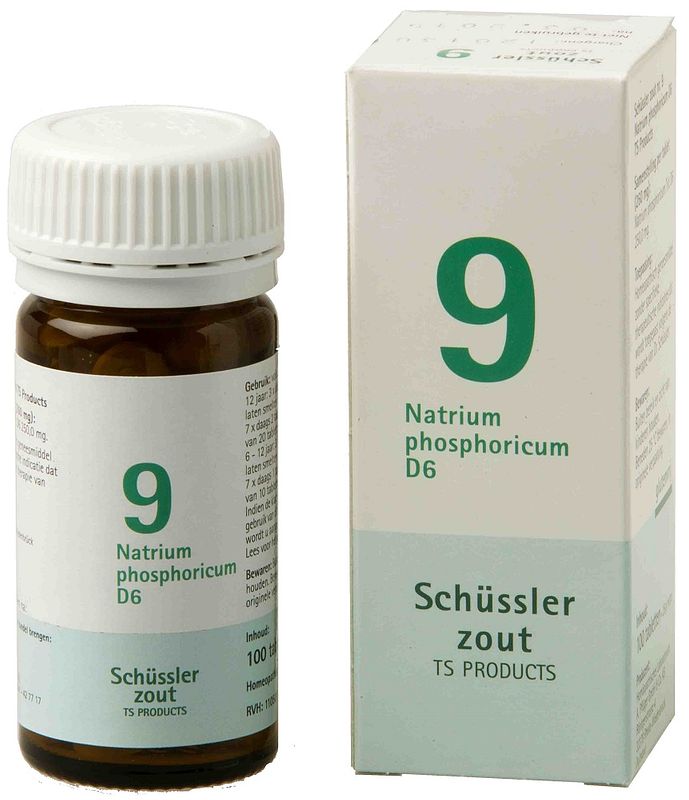 Foto van Pfluger celzout 09 natrium phosphoricum d6 tabletten