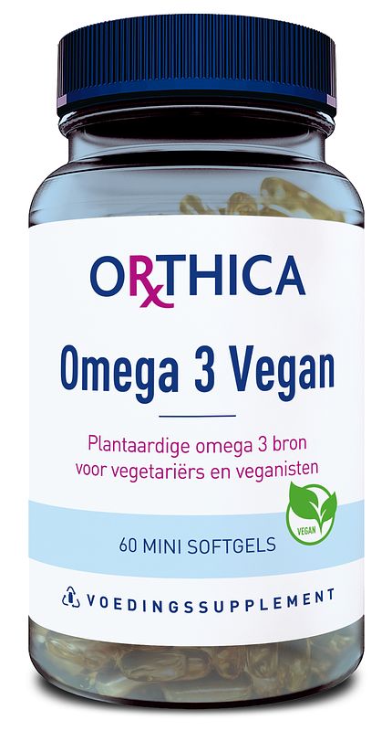 Foto van Orthica omega-3 vegan softgels