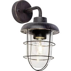 Foto van Brilliant carlisle 96288/55 buitenlamp (wand) led e27 46 w roest