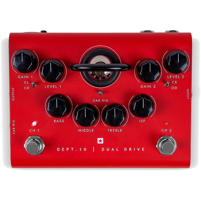 Foto van Blackstar dept.10 dual drive valve overdrive / preamp 2-kanaals effectpedaal