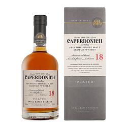 Foto van Caperdonich 18 years peated 70cl whisky + giftbox