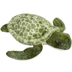 Foto van Pluche knuffel dieren zeeschildpad van 39 cm - knuffel zeedieren