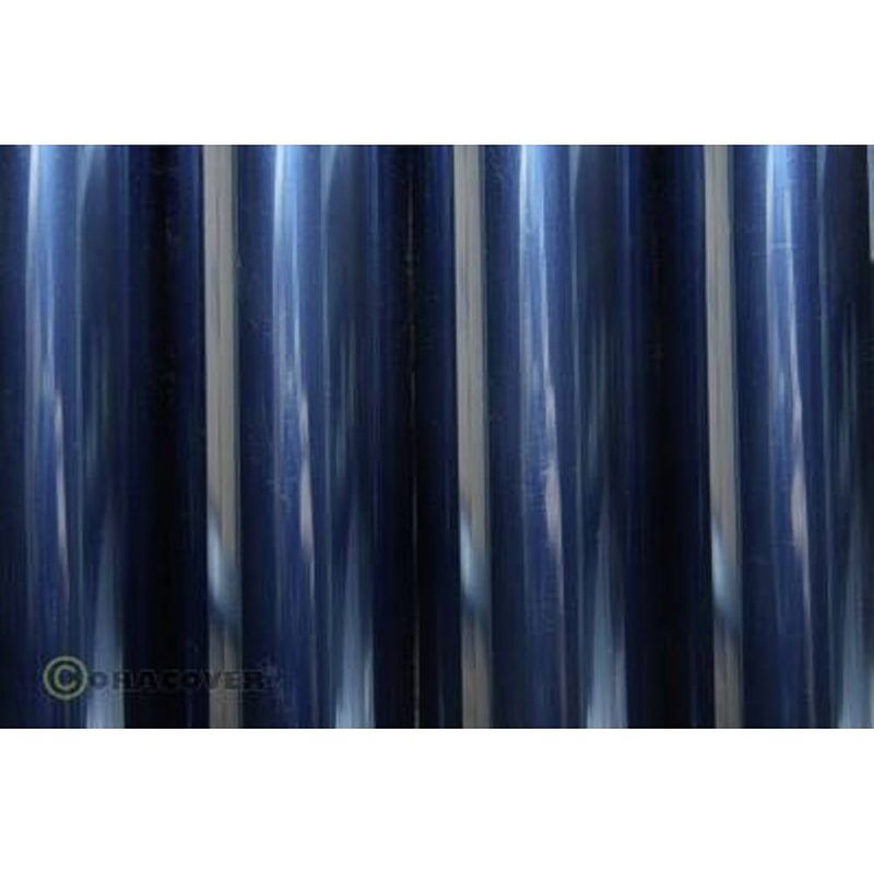 Foto van Oracover 21-059-010 strijkfolie (l x b) 10 m x 60 cm transparant blauw