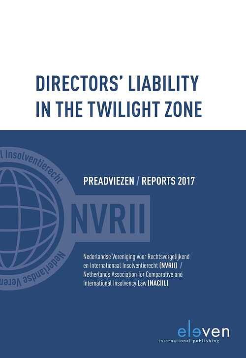 Foto van Directors liability in the twilight zone - loes lennarts - ebook (9789462749115)