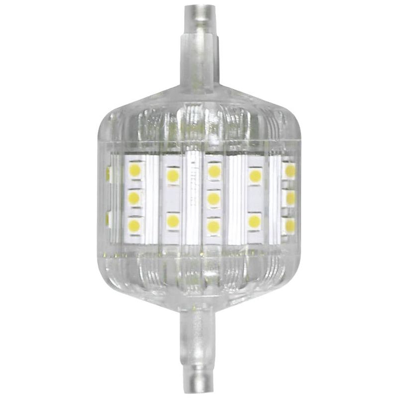 Foto van Lightme lm85156 led-lamp energielabel g (a - g) r7s 5 w warmwit (ø x h) 25 mm x 78 mm 1 stuk(s)