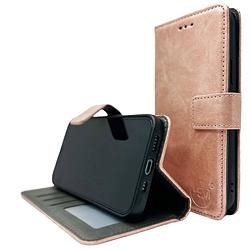 Foto van Hem stylish book case (geschikt voor s23) samsung s23 hoesje met 3 pasjesuitsnedes + fotovakje - portemonneehoesje -