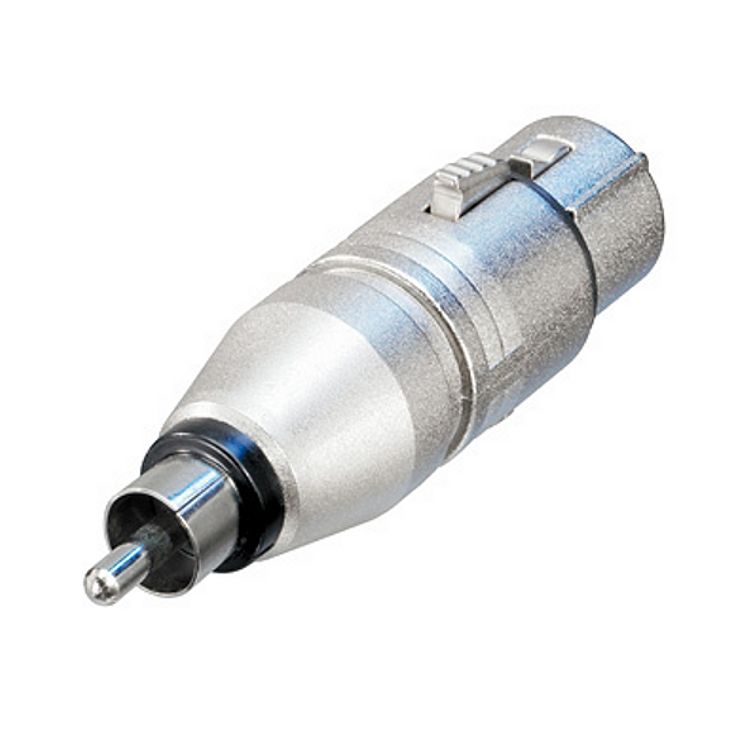 Foto van Neutrik na2fpmm adapter xlr female - rca male