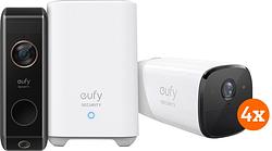 Foto van Eufycam 2 pro 4-pack + eufy video doorbell dual 2 pro