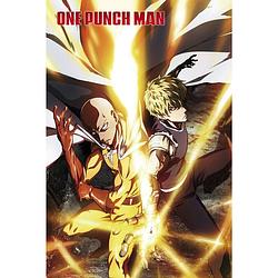 Foto van Abystyle one punch man saitama and genos poster 61x91,5cm