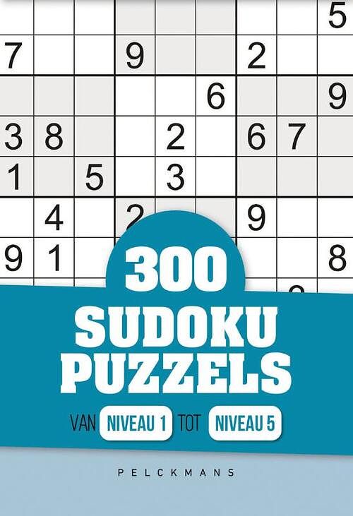 Foto van 300 sudoku puzzels - frank coussement, peter de schepper - paperback (9789464018646)