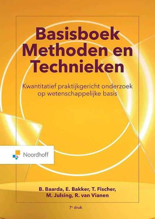 Foto van Basisboek methoden en technieken - b. baarda - paperback (9789001747572)