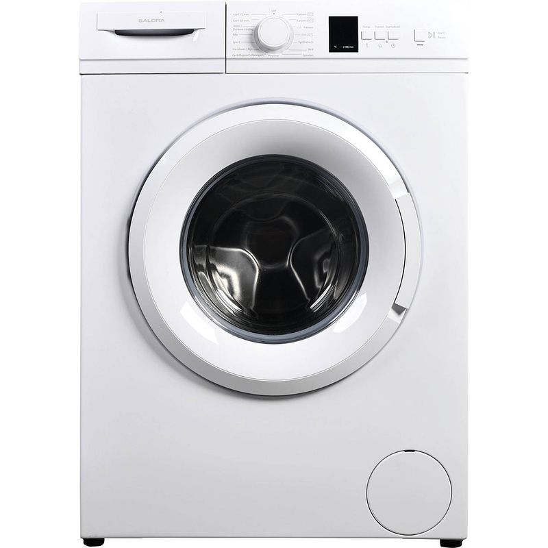 Foto van Salora wmh6100 - wasmachine - voorbelading 6 kg - 1000 rpm - wit