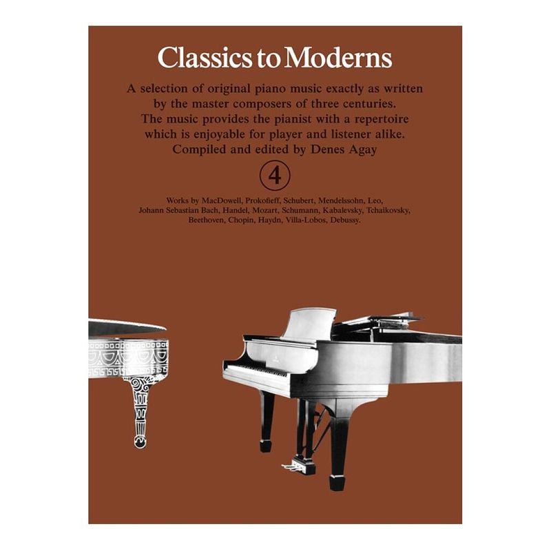 Foto van Yorktown music press classics to moderns 4 pianoboek