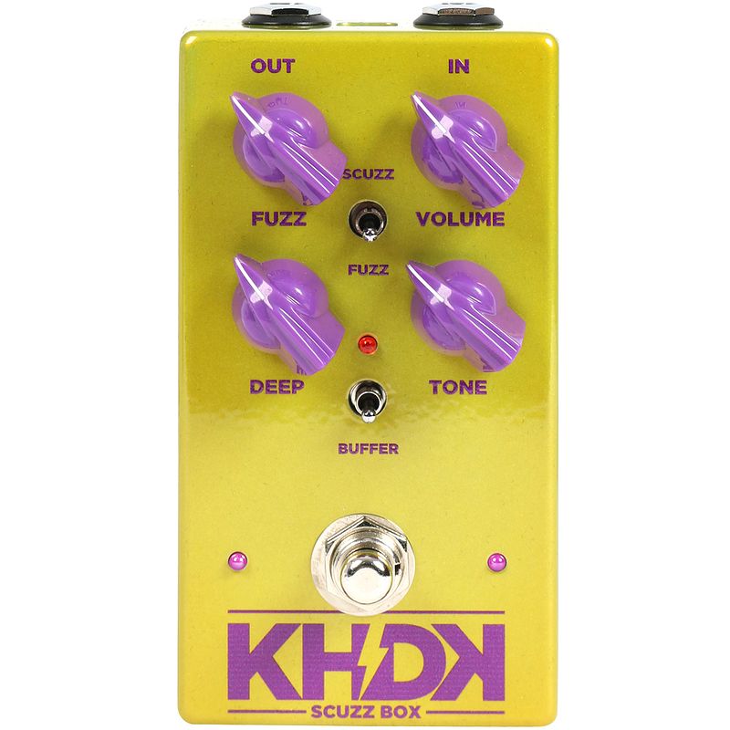 Foto van Khdk scuzz box fuzz effectpedaal