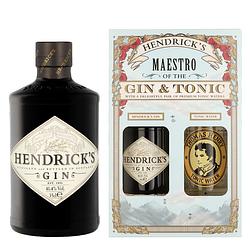 Foto van Hendrick'ss maestro gin & tonic set (75cl + 35cl)