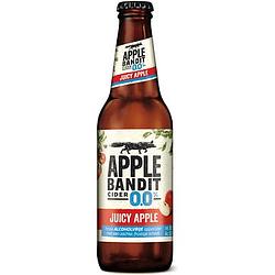 Foto van Apple bandit juicy apple 0.0 cider fles 30cl bij jumbo