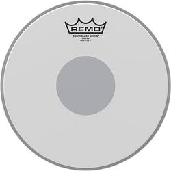 Foto van Remo cs-0110-10 controlled sound coated 10 inch snaredrumvel, black dot