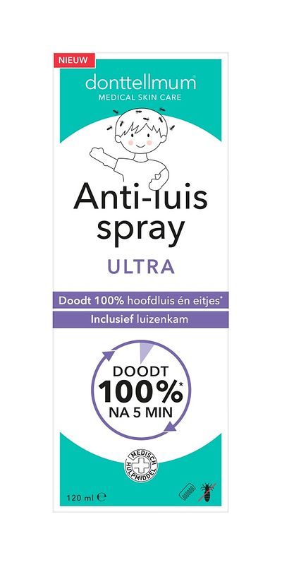 Foto van Donttellmum anti-luis spray ultra