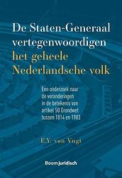 Foto van De staten-generaal vertegenwoordigen het geheele nederlandsche volk - e.y. van vugt - paperback (9789462909595)