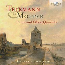 Foto van Telemann & molter: flute and oboe quartets - cd (5028421956213)