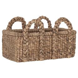 Foto van Must living basket colony reqtangular low,36x61x35 cm, waterhyacinth