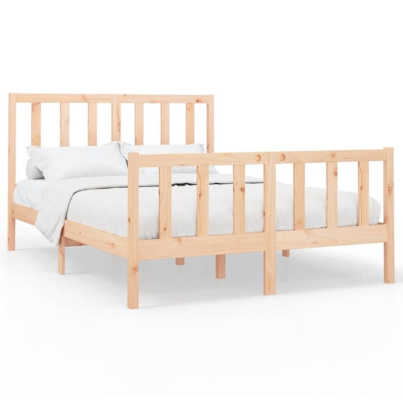 Foto van Infiori bedframe massief grenenhout 140x200 cm