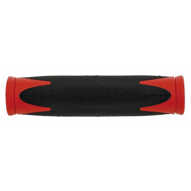 Foto van Velo handvat d2 130 mm zwart rood per paar