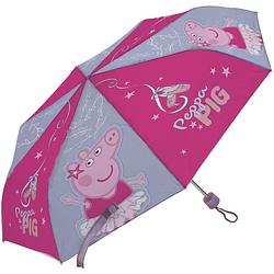 Foto van Nickelodeon paraplu peppa pig junior 52 cm polyester fuchsia