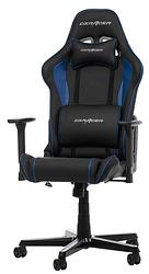 Foto van Dxracer prince p08-n gaming chair - zwart/blauw