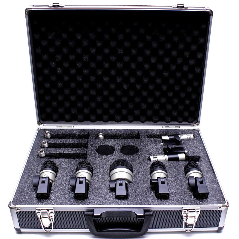 Foto van Devine mic-ds 7-delige set drum microfoons