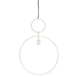 Foto van Light & living - hanglamp dorina - 50x4x70 - grijs