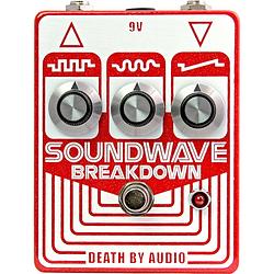 Foto van Death by audio soundwave breakdown fuzz effectpedaal
