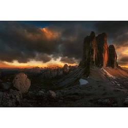 Foto van Wizard+genius dolomites italy vlies fotobehang 384x260cm 8-banen