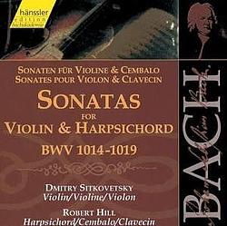 Foto van Sonatas for violin & harpsichord bw - cd (4010276016229)