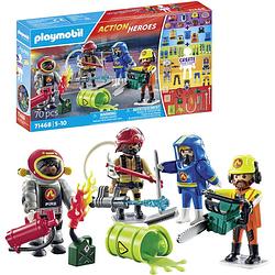 Foto van Playmobil action heroes myfigures brandweer 71468