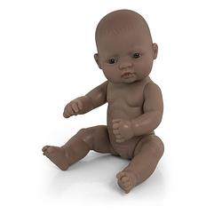 Foto van Miniland babypop zuid-amerikaans meisje 32 cm bruin