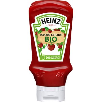 Foto van Heinz tomaten ketchup bio 500ml bij jumbo